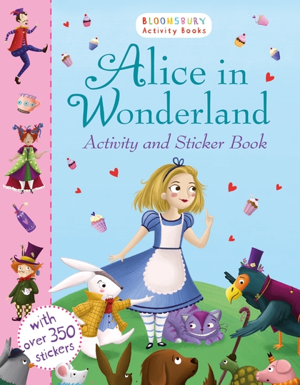 Бумажная книга «Alice in Wonderland Activity and Sticker Book» - фото №1