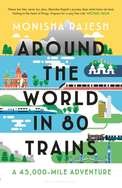 Бумажная книга «Around the World in 80 Trains» - фото №1