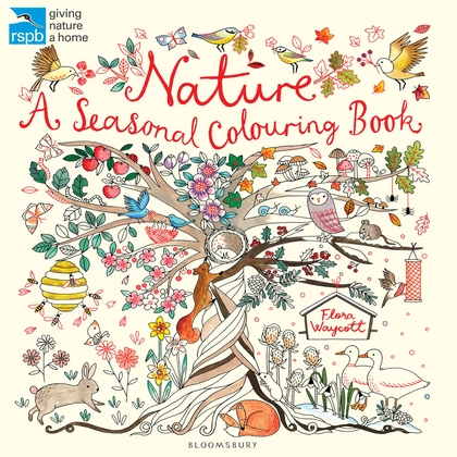 Паперова книга «RSPB Nature: A Seasonal Colouring Book» - фото №1