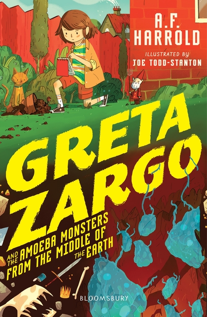 Бумажная книга «Greta Zargo and the Amoeba Monsters from the Middle of the Earth», автор А.Ф. Хэрролд - фото №1