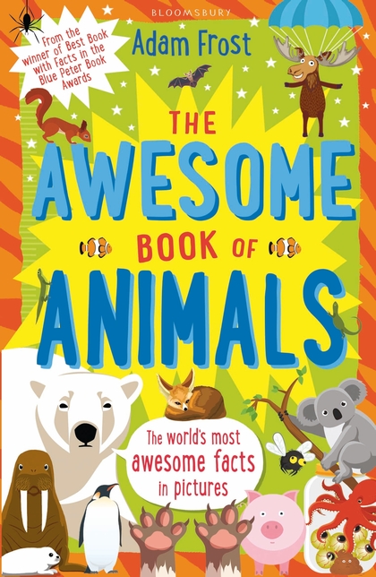 Паперова книга «The Awesome Book of Animals» - фото №1
