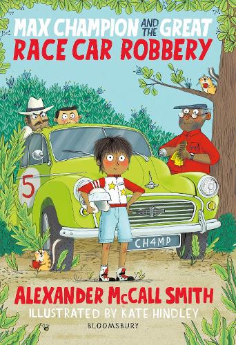 Паперова книга «Max Champion and the Great Race Car Robbery», автор Александр Макколл Сміт - фото №1