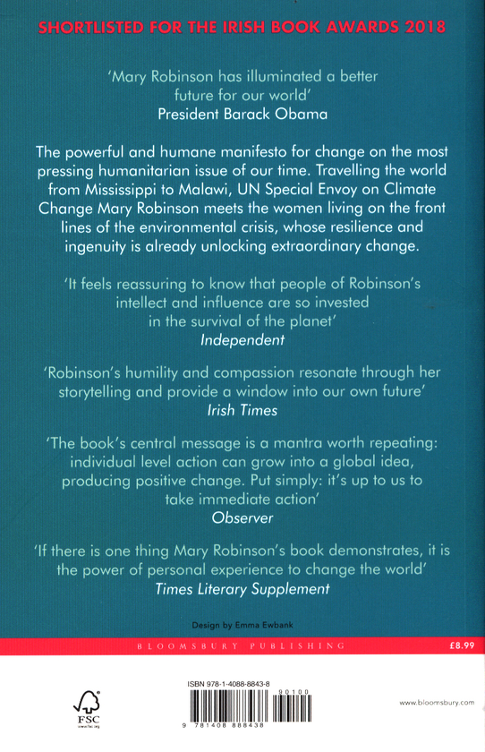 Паперова книга «Climate Justice. A Man-Made Problem With a Feminist Solution», автор Мері Робінсон - фото №1