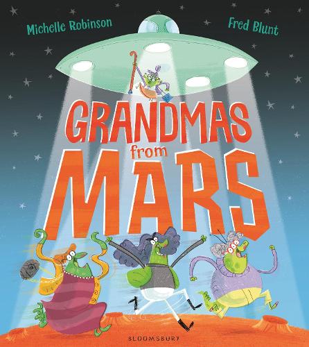 Паперова книга «Grandmas from Mars», автор Мішель Робінсон - фото №1