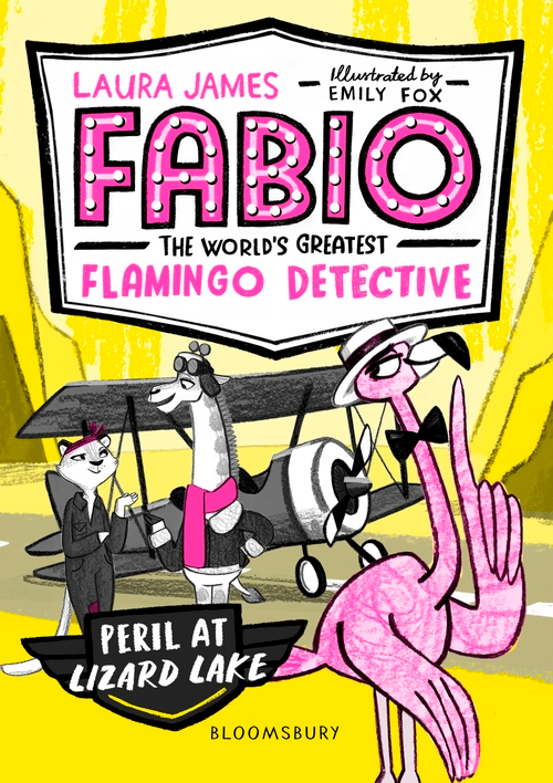 Бумажная книга «Fabio the World's Greatest Flamingo Detective: Peril at Lizard Lake», автор Лора Джеймс - фото №1