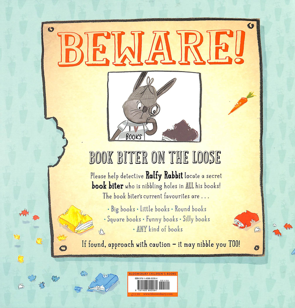 Бумажная книга «Beware! Ralfy Rabbit and the Secret Book Biter», автор Эмили Маккензи - фото №1