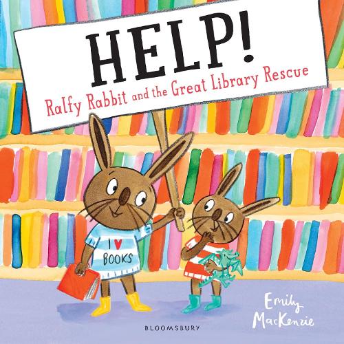 Бумажная книга «HELP! Ralfy Rabbit and the Great Library Rescue» - фото №1