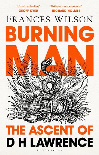 Паперова книга «Burning Man: The Ascent of DH Lawrence», автор Френсіс Вілсон - фото №1