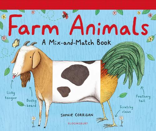 Бумажная книга «Farm Animals: A Mix-and-Match Book», автор Софи Корриган - фото №1