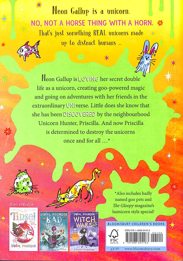 Бумажная книга «Neon and The Unicorn Hunters», автор Сибил Паундер - фото №1