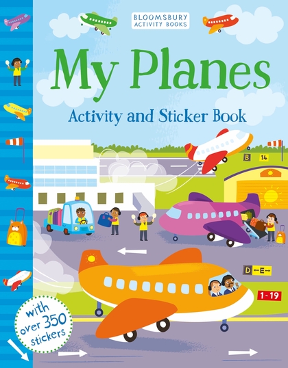 Бумажная книга «My Planes Activity and Sticker Book», автор Samantha Meredith - фото №1