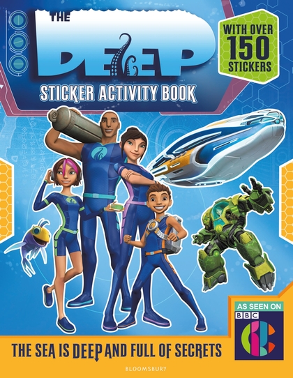 Бумажная книга «The Deep Sticker Activity Book» - фото №1