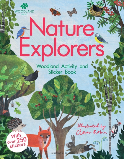 Паперова книга «The Woodland Trust: Nature Explorers Woodland Activity and Sticker Book» - фото №1