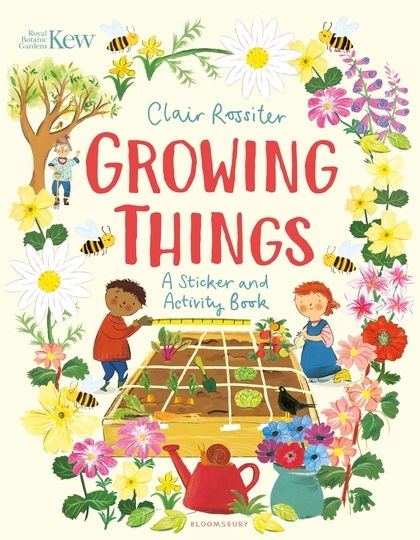 Бумажная книга «KEW: Growing Things: A Sticker and Activity Book» - фото №1
