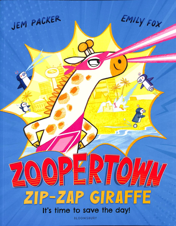 Паперова книга «Zip-Zap Giraffe» - фото №1