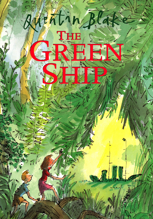 Бумажная книга «The Green Ship», автор Квентин Блейк - фото №1