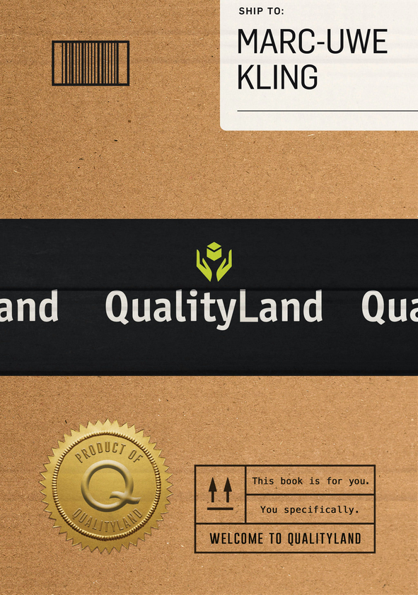 Паперова книга «Qualityland», автор Марк-Уве Клінґ - фото №1
