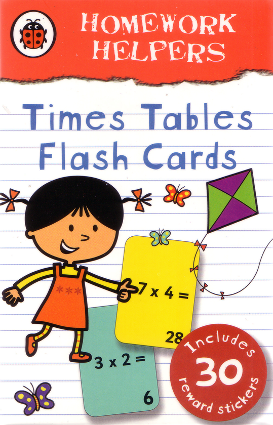 Бумажная книга «Early Learning Times Tables Flashcards: Homework Helpers» - фото №1