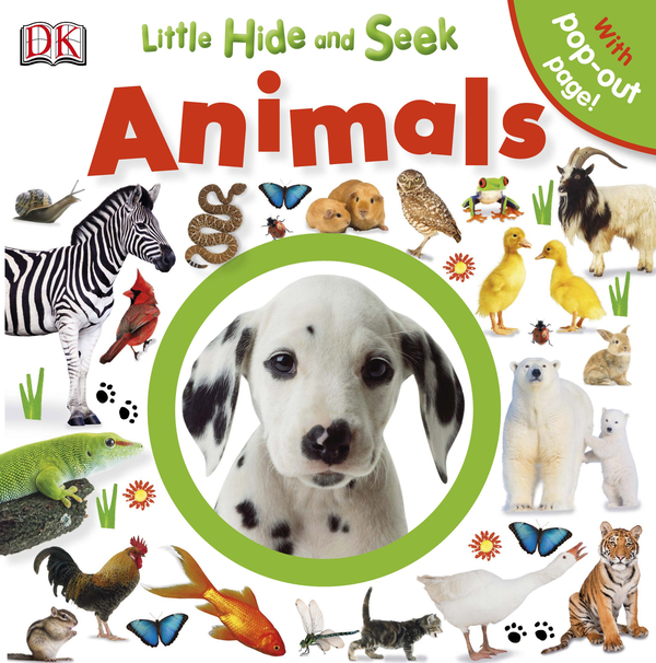Бумажная книга «Little Hide and Seek Animals» - фото №1