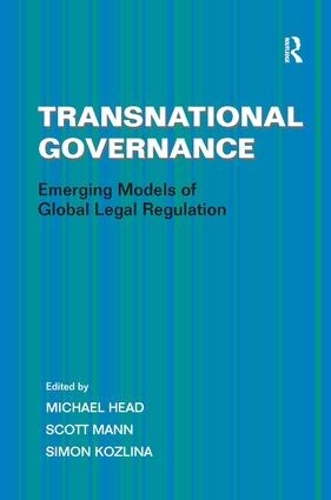 Бумажная книга «Transnational Governance: Emerging Models of Global Legal Regulation», автор Скотт Манн - фото №1