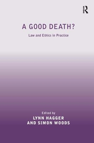Бумажная книга «A Good Death?: Law and Ethics in Practice», автор Саймон Вудс - фото №1