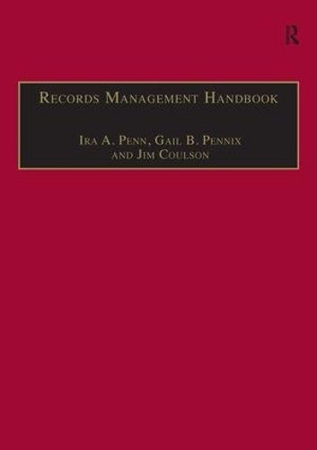 Бумажная книга «Records Management Handbook», авторов Гейл Б. Пенникс, Айра А. Пенн - фото №1
