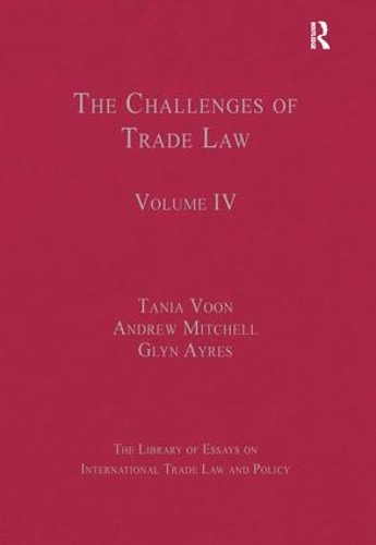 Бумажная книга «The Challenges of Trade Law: Volume IV», автор Таня Вун - фото №1