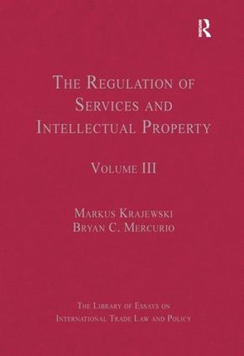 Паперова книга «The Regulation of Services and Intellectual Property: Volume III» - фото №1