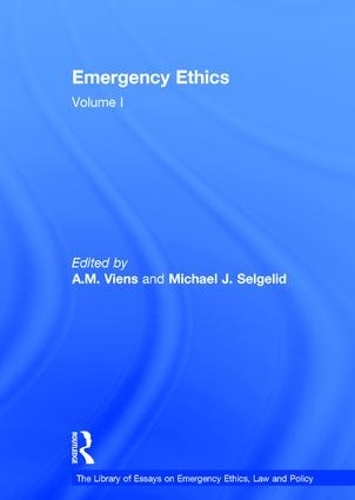 Бумажная книга «Emergency Ethics: Volume I», автор Майкл Дж. Селгелид - фото №1