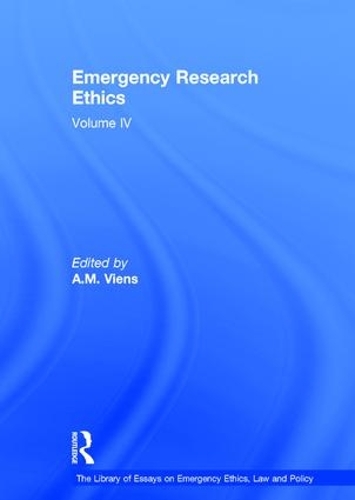 Бумажная книга «Emergency Research Ethics: Volume IV» - фото №1