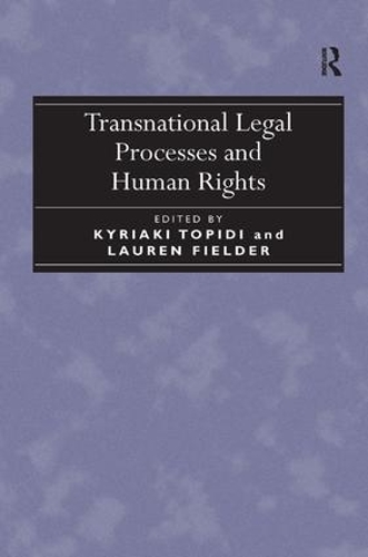 Бумажная книга «Transnational Legal Processes and Human Rights», автор Лорен Филдер - фото №1
