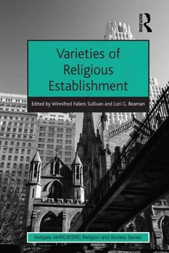 Бумажная книга «Varieties of Religious Establishment» - фото №1