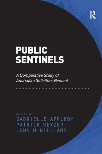 Паперова книга «Public Sentinels: A Comparative Study of Australian Solicitors-General», автор Патрік Кейзер - фото №1