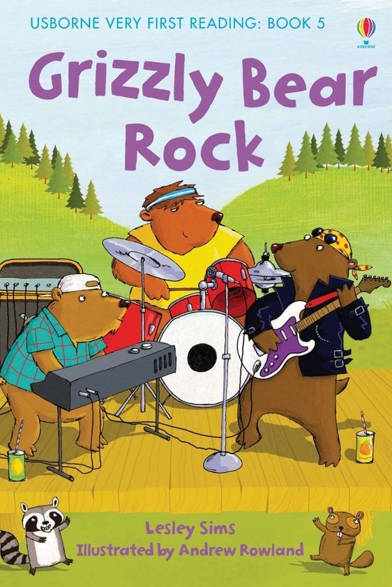 Паперова книга «Grizzly Bear Rock», автор Леслі Сімс - фото №1