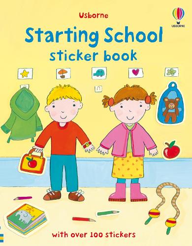 Бумажная книга «Starting School Sticker Book», автор Фелисити Брукс - фото №1