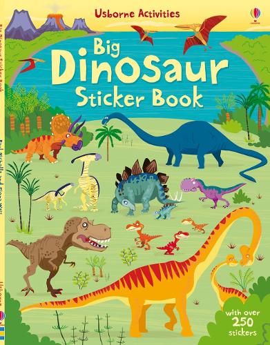 [object Object] «Big Dinosaur Sticker book», автор Фиона Уотт - фото №1