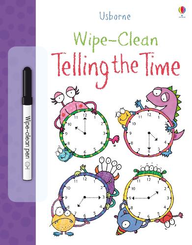 [object Object] «Wipe-clean Telling the Time», автор Джессика Гринвелл - фото №1
