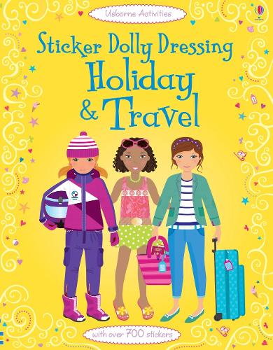 [object Object] «Sticker Dolly Dressing Holiday & Travel», авторов Фиона Уотт, Люси Боумэн - фото №1