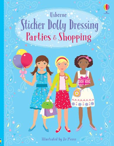 [object Object] «Sticker Dolly Dressing Parties & Shopping», автор Фиона Уотт - фото №1