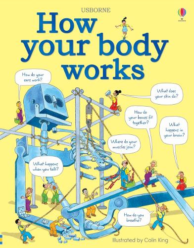 Бумажная книга «How your body works», автор Джуди Хиндли - фото №1