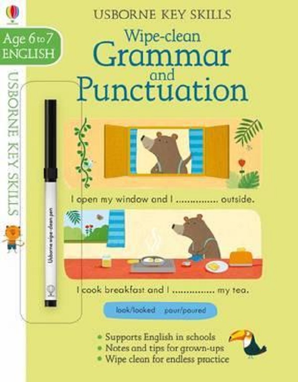 [object Object] «Wipe-Clean Grammar And Punctuation. Age 6-7», автор Джессика Гринвелл - фото №1