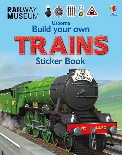 [object Object] «Build Your Own Trains Sticker Book», автор Саймон Тадхоуп - фото №1