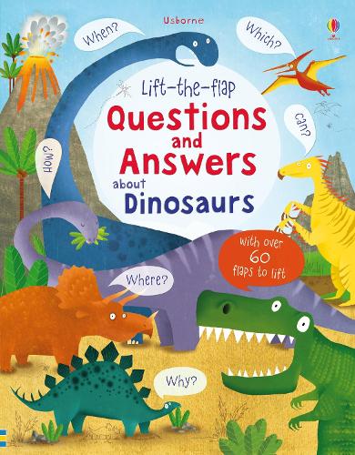 [object Object] «Lift-the-flap Questions and Answers about Dinosaurs», автор Кэйти Дэйнс - фото №1