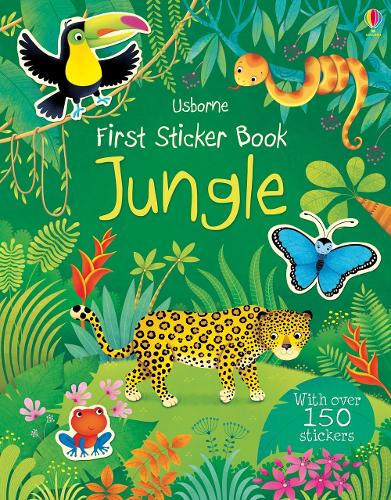 [object Object] «First Sticker Book Jungle», автор Алиса Приммер - фото №1