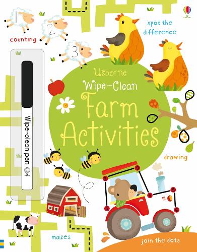 [object Object] «Wipe-Clean Farm Activities», автор Кирстин Робсон - фото №1