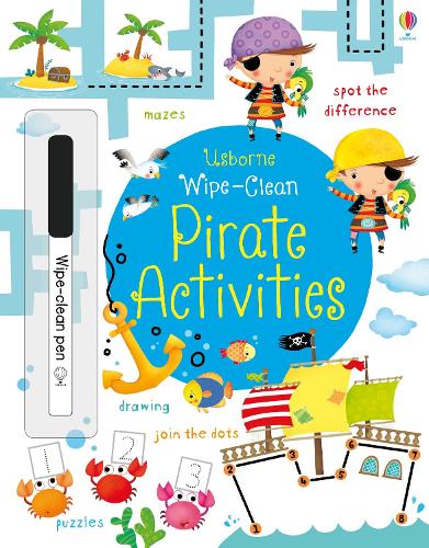 [object Object] «Wipe-Clean Pirate Activities», автор Кирстин Робсон - фото №1