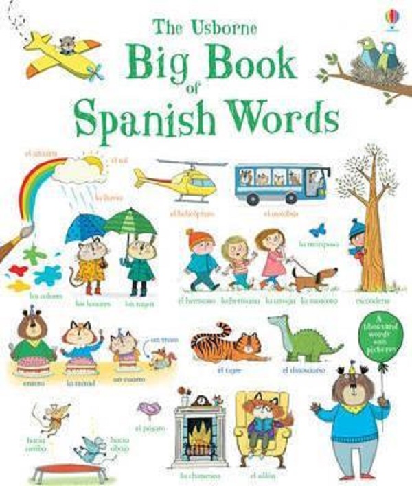 Паперова книга «Big Book of Spanish Words», автор Майрі Маккіннон - фото №1