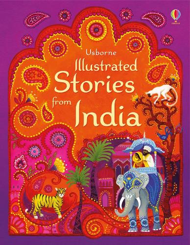 Бумажная книга «Illustrated Stories from India», автор Usborne - фото №1