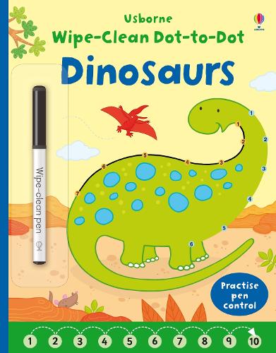 [object Object] «Wipe-clean Dot-to-dot Dinosaurs», автор Фелисити Брукс - фото №1