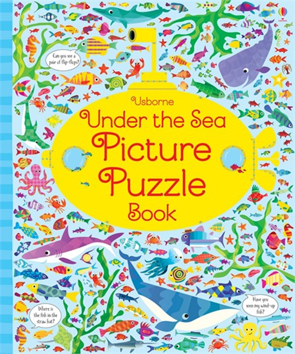 [object Object] «Under the Sea. Picture Puzzle Book», автор Кирстин Робсон - фото №1